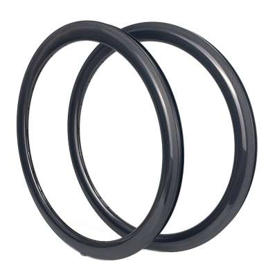 Carbon Road Bike Rim 700C Clincher Bicycle Carbon Rim 47mm Depth Road Rim Tubeless Tubular