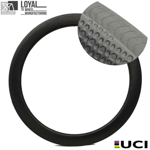 High TG carbon fiber 58mm dimple carbon rim with hacking Knife braking surface