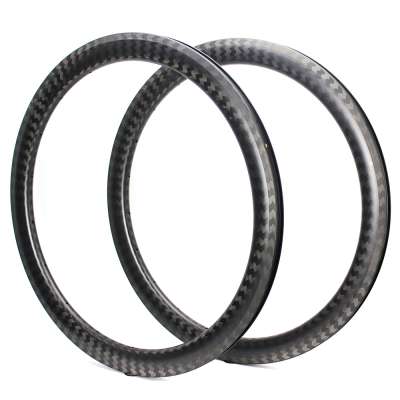 Factory price bicycle rim hot carbon rims 50mm tubular carbon rims for sale